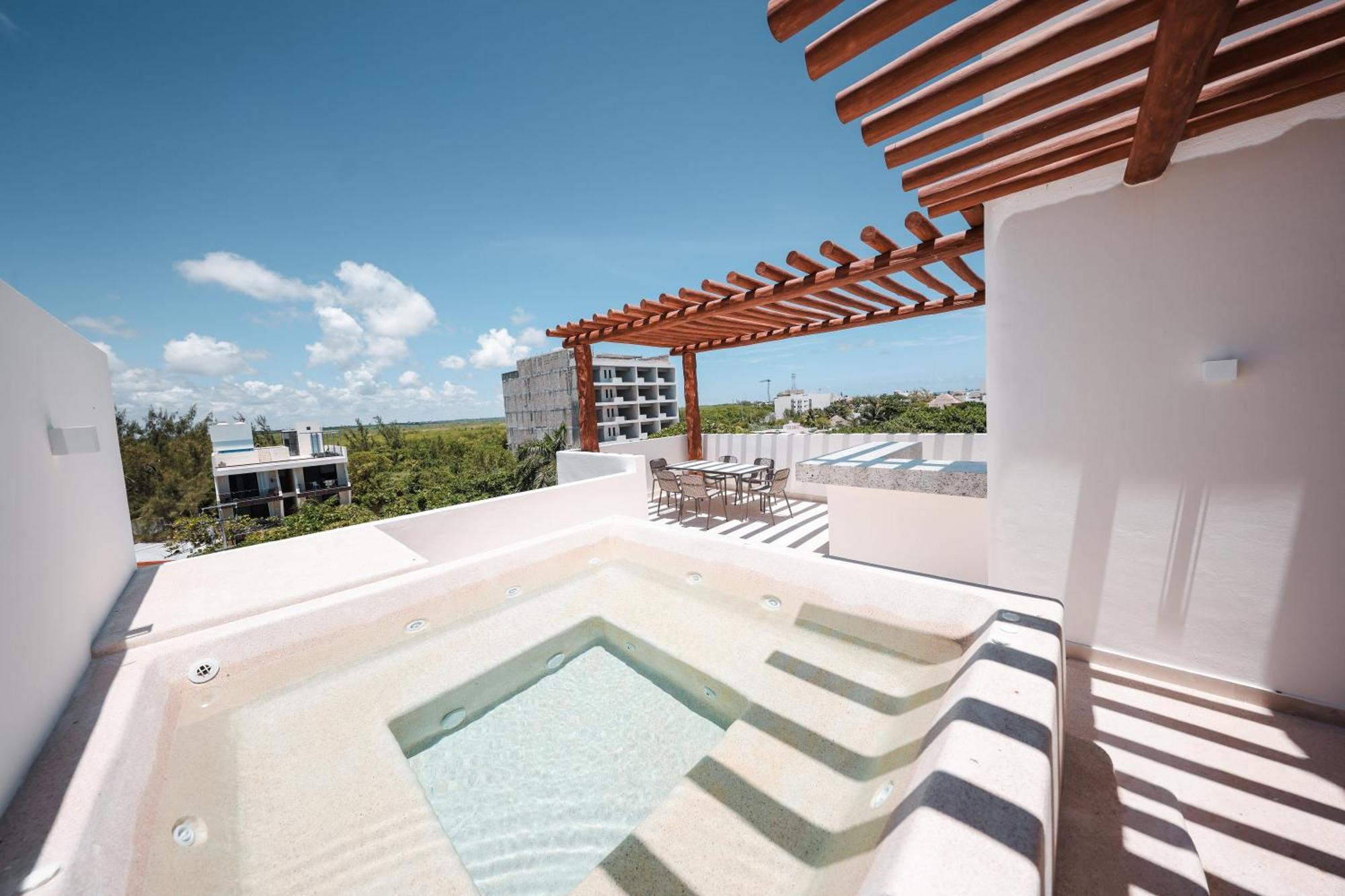 Porto Blu Apartment Puerto Morelos Exterior photo